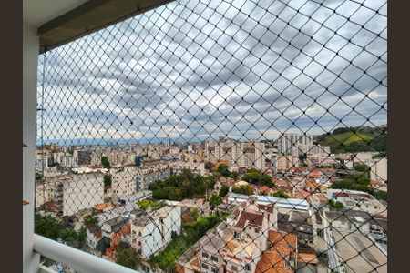 Vista da Sala de apartamento para alugar com 1 quarto, 64m² em Rio Comprido, Rio de Janeiro
