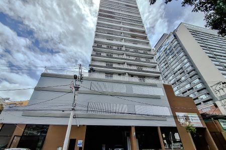 Apartamento para alugar com 40m², 2 quartos e sem vagaFachada - Plaquinha