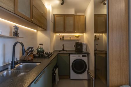 Apartamento à venda com 38m², 2 quartos e sem vagaCozinha