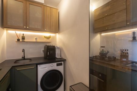 Apartamento à venda com 38m², 2 quartos e sem vagaCozinha e Área de Serviço