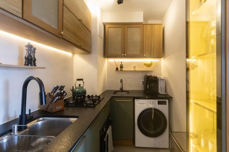 Apartamento à venda com 38m², 2 quartos e sem vagaCozinha e Área de Serviço