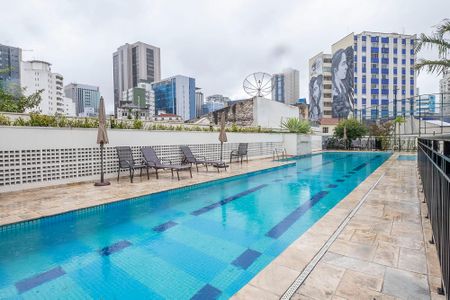 Apartamento à venda com 60m², 1 quarto e 1 vagaPiscina