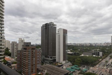 Varanda de apartamento à venda com 2 quartos, 104m² em Indianópolis, São Paulo