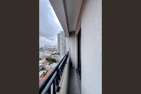 Studio à venda com 27m², 1 quarto e sem vagaVaranda