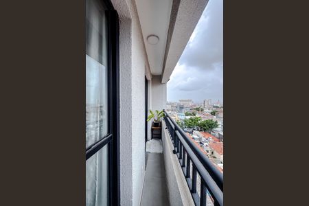 Studio à venda com 27m², 1 quarto e sem vagaVaranda