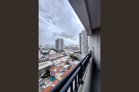 Varanda de kitnet/studio à venda com 1 quarto, 27m² em Belenzinho, São Paulo