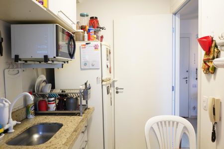 Studio à venda com 26m², 1 quarto e sem vagaCozinha