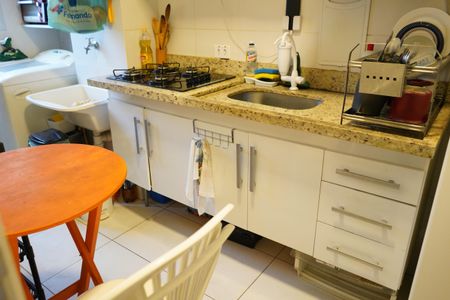 Studio à venda com 26m², 1 quarto e sem vagaCozinha