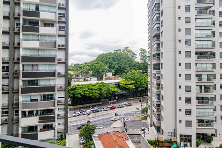 Apartamento à venda com 28m², 1 quarto e sem vagaVaranda
