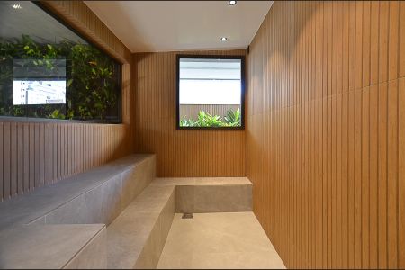 Apartamento à venda com 67m², 2 quartos e 2 vagas Apartamento à venda com 67m², 2 quartos e 2 vagasArea comum/ Sauna