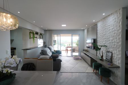 Sala de apartamento à venda com 3 quartos, 124m² em Jardim Sao Caetano, São Caetano do Sul