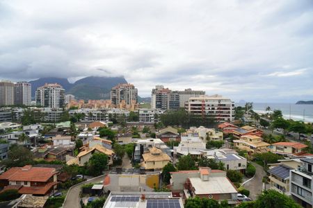 Vista da Varanda de apartamento para alugar com 1 quarto, 60m² em Barra da Tijuca, Rio de Janeiro