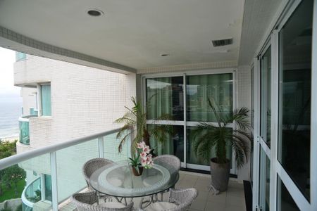 Varanda de apartamento para alugar com 1 quarto, 60m² em Barra da Tijuca, Rio de Janeiro