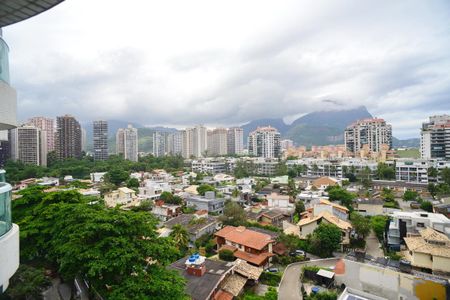 Vista da Varanda de apartamento para alugar com 1 quarto, 60m² em Barra da Tijuca, Rio de Janeiro