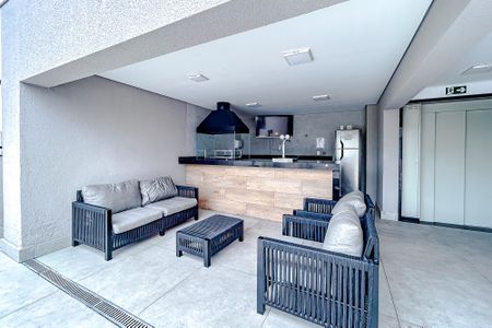 Studio à venda com 32m², 1 quarto e 1 vagaÁrea comum - Churrasqueira