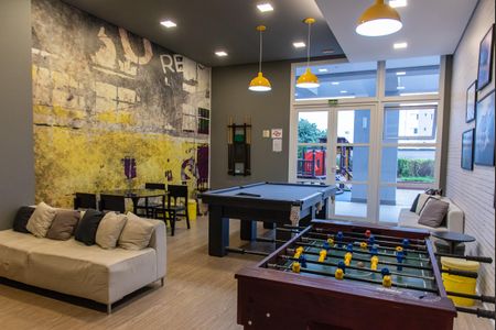 Apartamento à venda com 70m², 2 quartos e 2 vagasSala de jogos