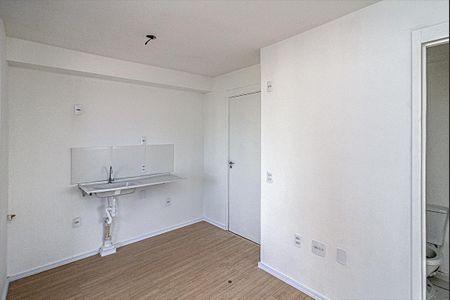 sala e cozinha_5 de apartamento para alugar com 2 quartos, 35m² em Vila Santo Estefano, São Paulo