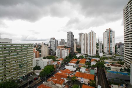 Vista do Quarto de kitnet/studio à venda com 1 quarto, 34m² em Pinheiros, São Paulo