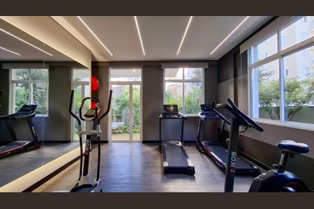 Studio à venda com 34m², 1 quarto e sem vaga Studio à venda com 34m², 1 quarto e sem vagaÁrea Comum - Academia