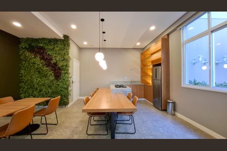 Studio à venda com 26m², 1 quarto e sem vagaÁrea Comum - Espaço Gourmet