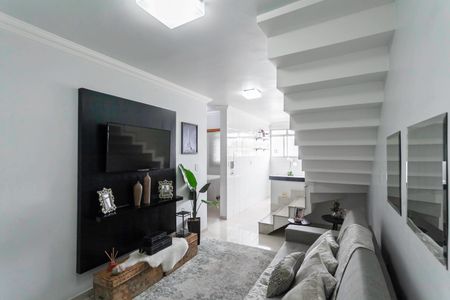 Sala de apartamento à venda com 2 quartos, 100m² em Arvoredo Ii, Contagem