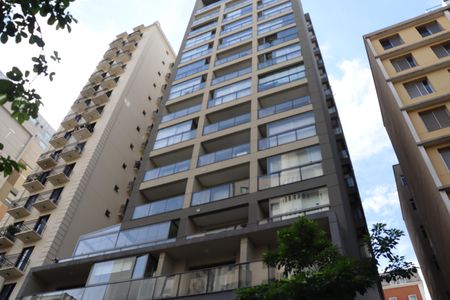 Studio para alugar com 28m², 1 quarto e sem vagaFachada