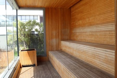 Studio para alugar com 28m², 1 quarto e sem vagaSauna