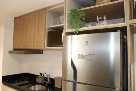 Studio para alugar com 28m², 1 quarto e sem vagaCozinha