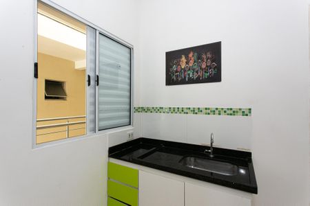 Cozinha de kitnet/studio para alugar com 1 quarto, 20m² em Vila Prudente, São Paulo