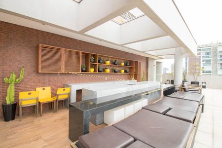 Apartamento à venda com 42m², 1 quarto e 1 vagaÁrea gourmet