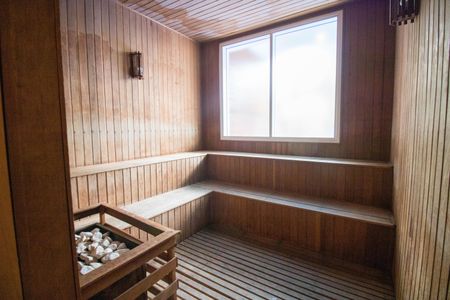 Apartamento à venda com 42m², 1 quarto e 1 vagaSaúna