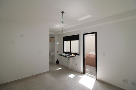 Sala / Cozinha de apartamento para alugar com 2 quartos, 59m² em Vila Dom Pedro Ii, São Paulo