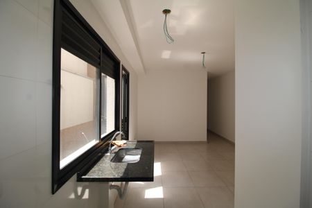 Sala / Cozinha de apartamento para alugar com 2 quartos, 59m² em Vila Dom Pedro Ii, São Paulo