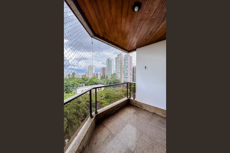 Varanda da Sala de apartamento para alugar com 4 quartos, 295m² em Vila Regente Feijó, São Paulo