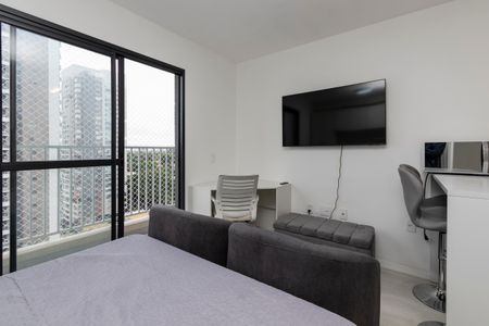 Studio de kitnet/studio para alugar com 1 quarto, 26m² em Santo Amaro, São Paulo