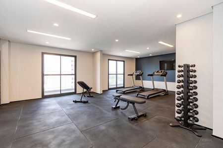 Studio para alugar com 26m², 1 quarto e sem vagaAcademia