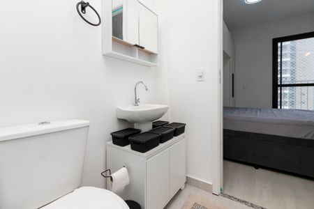 Studio para alugar com 26m², 1 quarto e sem vagaBanheiro