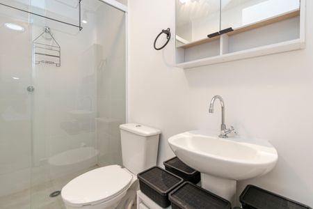 Studio para alugar com 26m², 1 quarto e sem vagaBanheiro