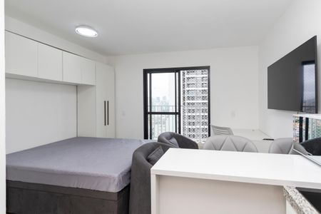 Studio de kitnet/studio para alugar com 1 quarto, 26m² em Santo Amaro, São Paulo