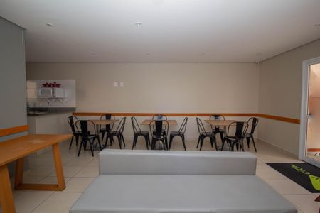 Apartamento para alugar com 40m², 2 quartos e 1 vagaÁrea comum - Salão de festas