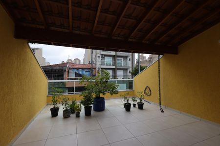 Varanda da Sala de casa à venda com 2 quartos, 130m² em Parque Novo Oratório, Santo André
