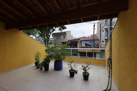 Varanda da Sala de casa à venda com 2 quartos, 130m² em Parque Novo Oratório, Santo André