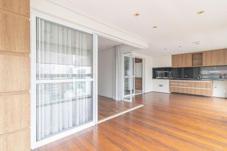 Varanda da Sala de apartamento para alugar com 3 quartos, 211m² em Vila Olímpia, São Paulo