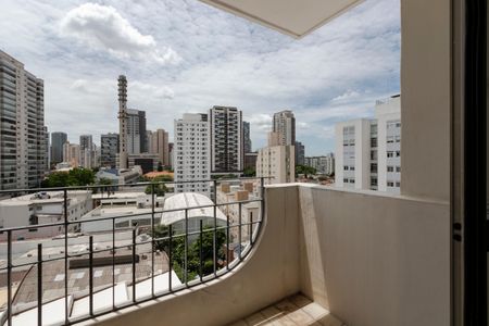 Varanda de apartamento à venda com 1 quarto, 64m² em Jardim das Acacias, São Paulo