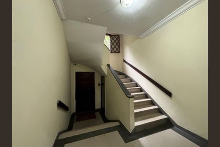Hall de entrada externo - entrada social de apartamento para alugar com 3 quartos, 120m² em Jardim Botânico, Rio de Janeiro