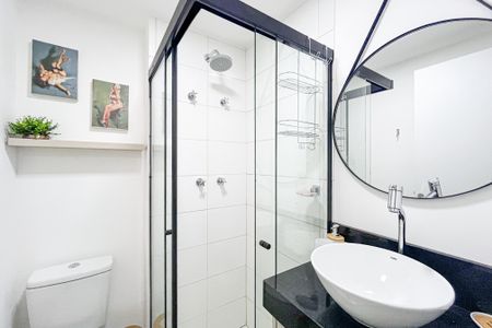 Apartamento para alugar com 35m², 2 quartos e sem vagaBanheiro