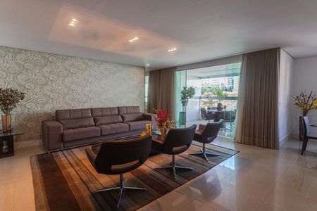 Sala de apartamento para alugar com 3 quartos, 450m² em São Pedro, Belo Horizonte