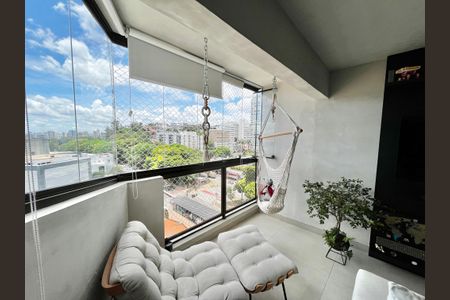 Apartamento à venda com 70m², 1 quarto e 1 vagaVaranda da Sala