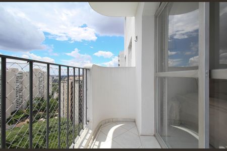 Varanda da Sala de apartamento para alugar com 2 quartos, 78m² em Vila Suzana, São Paulo