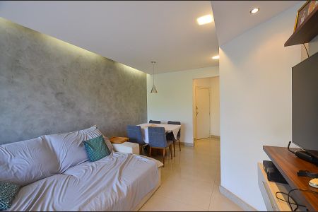 Sala Ambientes de apartamento para alugar com 3 quartos, 75m² em União, Belo Horizonte